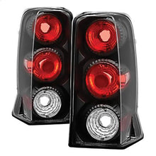 2002-2006 Cadillac Escalade; Euro Style Tail Lights; Black