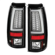 2003-2007 Chevrolet Silverado 1500/2500; Version 2 LED Tail Lights; Black