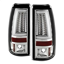 2003-2007 Chevrolet Silverado 1500/2500; Version 2 LED Tail Lights; Chrome