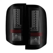 2007-2013 Chevrolet Silverado 1500; 2007-2014 Chevrolet 2500HD; Version 2 LED Tail Lights; Black