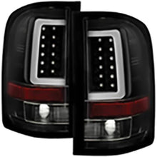 2007-2013 Chevrolet Silverado 1500; 2007-2014 Chevrolet 2500HD; Version 3 Light Bar LED Tail Lights; Black