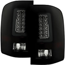 2007-2013 Chevrolet Silverado 1500; 2007-2014 Chevrolet 2500HD; Version 3 Light Bar LED Tail Lights; Smoke