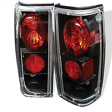 1982-1993 Chevrolet S10; GMC S10 Blazer; Tail Lights; Black