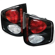 1994-2004 Chevrolet S10; GMC Sonoma; Euro Style Tail Lights; Black