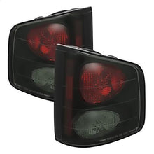 1994-2004 Chevrolet S10; GMC Sonoma; Euro Style Tail Lights; Black Smoke