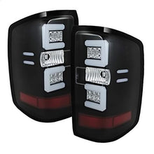2014-2018 Chevrolet Silverado 1500; 2015-2019 Silverado 2500HD; Light Bar Tail Lights; Black