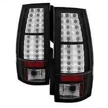 2007-2014 Chevrolet Tahoe; 2007-2014 GMC Yukon; LED Tail Lights; Black