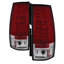 2007-2014 Chevrolet Tahoe; 2007-2014 GMC Yukon; LED Tail Lights; Red Clear