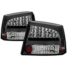2006-2008 Dodge Charger; LED Tail Lights; Black