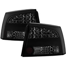 2006-2008 Dodge Charger; LED Tail Lights; Black Smoke