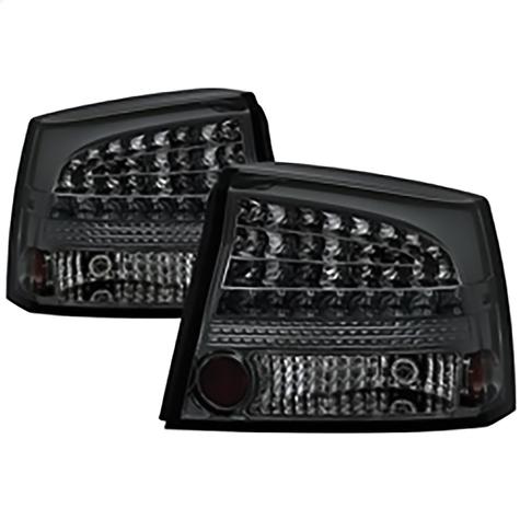 2006-2008 Dodge Charger; LED Tail Lights; Smoke