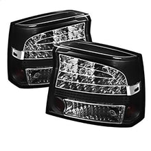 2009-2010 Dodge Charger; LED Tail Lights; Black