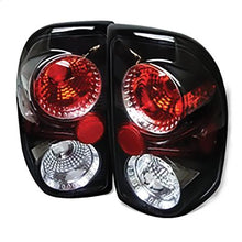 1997-2004 Dodge Dakota; Euro Style Tail Lights; Black