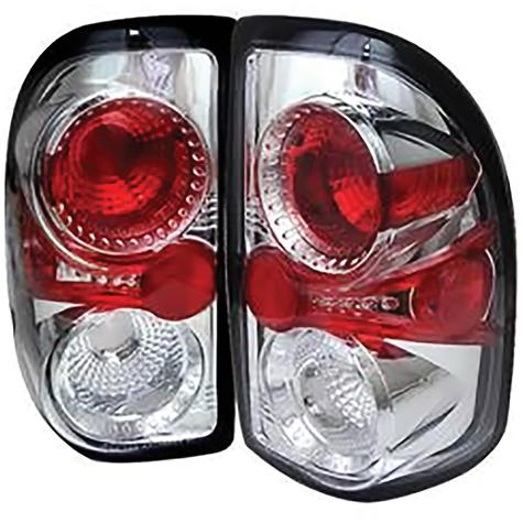 1997-2004 Dodge Dakota; Euro Style Tail Lights; Chrome