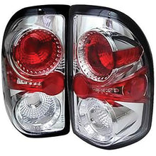 1997-2004 Dodge Dakota; Euro Style Tail Lights; Chrome