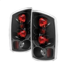 2002-2006 Dodge Ram 1500; 2003-2006 Dodge Ram 2500/3500; Euro Style Tail Lights; Black