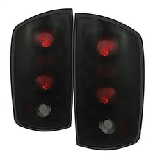 2002-2006 Dodge Ram 1500; 2003-2006 Dodge Ram 2500/3500; Euro Style Tail Lights; Black Smoke