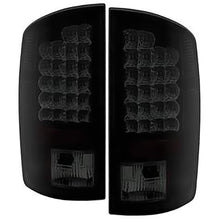 2002-2006 Dodge Ram 1500; 2003-2006 Dodge Ram 2500/3500; LED Tail Light; Black Smoke