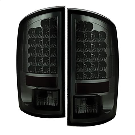 2007-2008 Dodge Ram 1500; 2007-2009 Dodge Ram 2500/3500; LED Tail Lights; Smoke