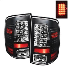 2009-2018 Dodge Ram 1500; 2010-2018 Dodge Ram 2500/3500; LED Tail Lights; Black