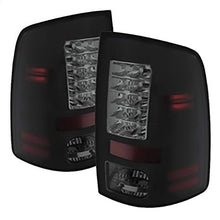 2009-2018 Dodge Ram 1500; 2010-2018 Dodge Ram 2500/3500; LED Tail Lights; Black Smoke