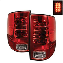 2009-2018 Dodge Ram 1500; 2010-2018 Dodge Ram 2500/3500; LED Tail Lights; Red Clear