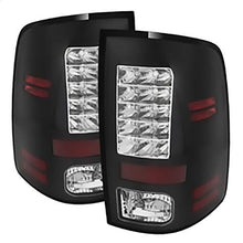 2013-2018 Dodge Ram 1500; 2013-2018 Dodge Ram 2500/3500; Tail Lights; LED Model only; Black