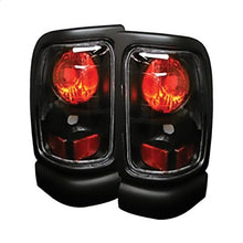 1994-2001 Dodge Ram 1500; 1994-2002 Dodge Ram 2500/3500; Euro Style Tail Lights; Black