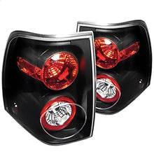 2003-2006 Ford Expedition; Euro Style Tail Lights; Black