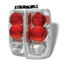 1997-2002 Ford Expedition; Euro Style Tail Lights; Chrome