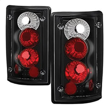 2000-2006 Ford Excursion; Euro Style Tail Lights; Black