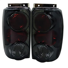 1995-1997 Ford Explorer; Euro Style Tail Lights; Smoke