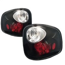 2001-2003 Ford F150 Flareside; (Not Fit Supercrew) Euro Style Tail Lights; Black