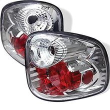 2001-2003 Ford F150 Flareside; (Not Fit Supercrew) Euro Style Tail Lights; Chrome