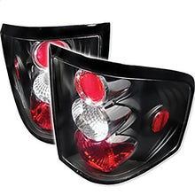 2004-2008 Ford F150 Flareside; Euro Style Tail Lights; Black