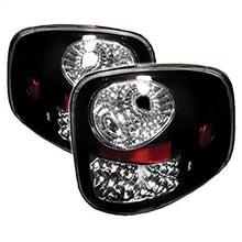 1997-2003 Ford F150 Flareside; LED Tail Lights; Black