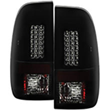 1997-2003 Ford F150 Styleside; LED Tail Lights; Black Smoke