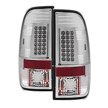 1997-2003 Ford F150 Styleside; LED Tail Lights; Chrome