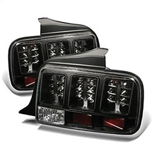 2005-2009 Ford Mustang; LED Tail Lights; Black
