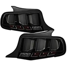 2010-2012 Ford Mustang; Sequential Turn Signal LED Tail Lights; Smoke