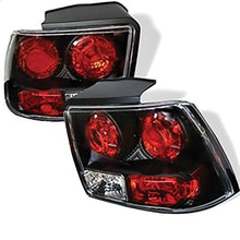 1999-2004 Ford Mustang; (will not fit the Cobra model) Euro Style Tail Lights; Black