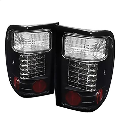 2001-2005 Ford Ranger; LED Tail Lights; Black