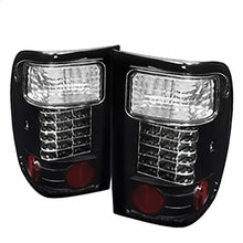 2001-2005 Ford Ranger; LED Tail Lights; Black