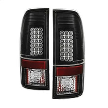 2008-2016 Ford F250/F350; LED Tail Lights; Black