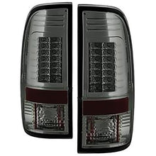 2008-2016 Ford F250/F350; Version 2 LED Tail Lights; Smoke