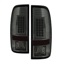 2008-2016 Ford F250/F350; LED Tail Lights; Smoke
