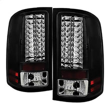 2007-2014 GMC Sierra 1500/2500HD/3500HD; LED Tail Lights; Black