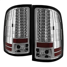 2007-2014 GMC Sierra 1500/2500HD/3500HD; LED Tail Lights; Chrome