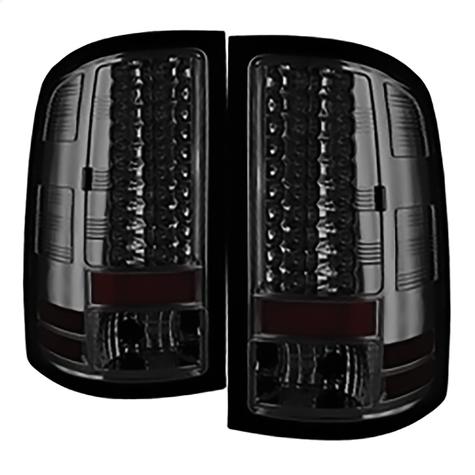 2007-2014 GMC Sierra 1500/2500HD/3500HD; LED Tail Lights; Smoke