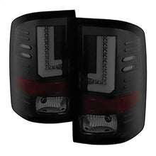 2014-2018 GMC Sierra 1500/2500HD/3500HD; LED Tail Lights; Black Smoke